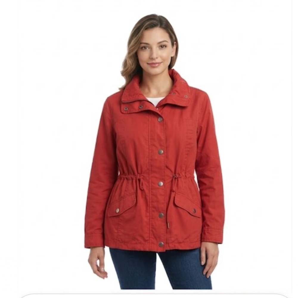 Sanctuary lightweight jacket. Size L. Dark pink color.